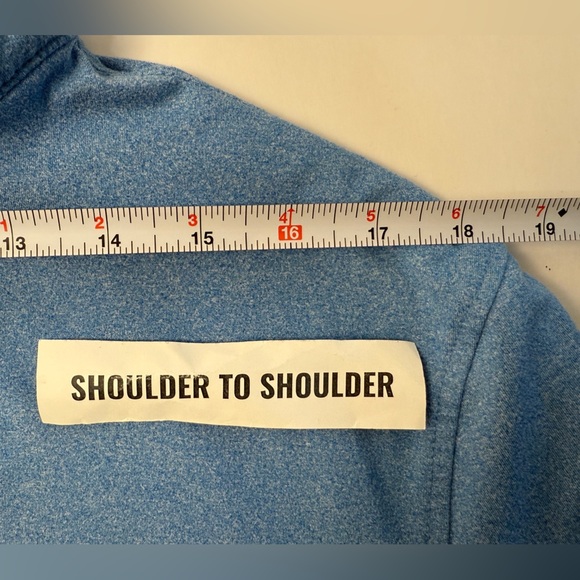 Straight Down Ballard Quarter Zip Royale Blue Pullover Men's Size Medium Golf - Picture 7 of 9